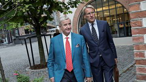 Investor Christen Sveaas og Astrup-Fearnley-sjef Jon-Aksel Torgersen ble valgt inn i Norske Skogs styre for tre uker siden og kjemper nå for sine investeringer og for Norske Skogs overlevelse.