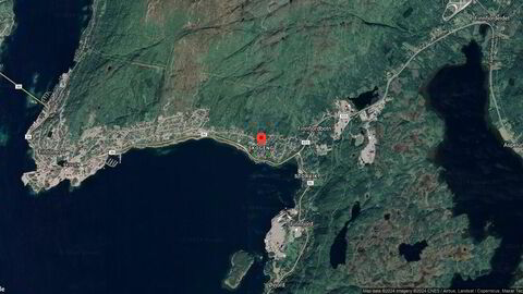Området rundt Lunde 69B, Senja, Troms