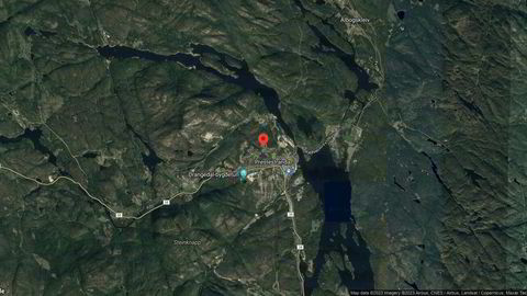 Området rundt Tereveien 6, Drangedal, Telemark og Vestfold