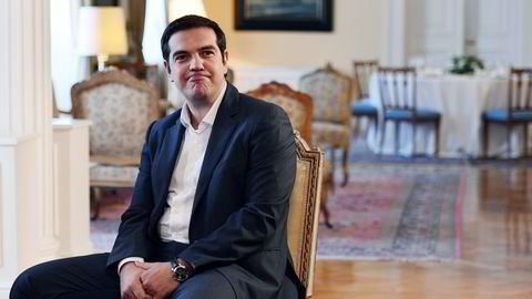 Alexis Tsipras har varslet at han trekker seg fra statsministerposten, og ønsker nyvalg. FOTO: