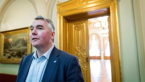 Parlamentarisk leder Trond Helleland i Høyre.