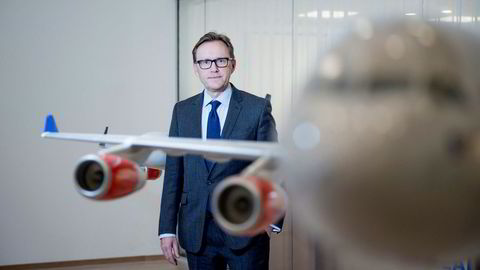 Finansdirektør Torbjørn M. Wist i SAS sier at det er «vanskelig å ikke være fornøyd» når flyselskapet leverer et av de beste resultatene i historien.