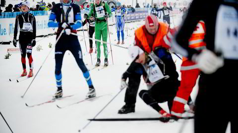 Birken-arrangementene har opplevd en solid nedtur etter toppårene frem til 2014. Her fra 2013 da trykket på påmeldinger fortsatt var ekstremt stort.  Foto : Thomas Haugersveen