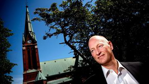 Administrerende direktør i Sparebanken Sør, Geir Bergskaug, investerte sammen med styre­leder Stein A. Hannevik mellom 600.000 og 900.000 i banken. Foto: Tomm W. Christiansen