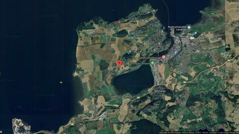 Området rundt Fredrikkefryd 7, Levanger, Trøndelag