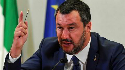 Italias innenriksminister og visestatsminister Matteo Salvini har fått nok av regjeringspartneren Femstjernersbevegelsen.