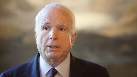 Senator og leder av Representantenes hus, John McCain kan se frem mot en ny periode som senator. Foto: Torstein Bøe /