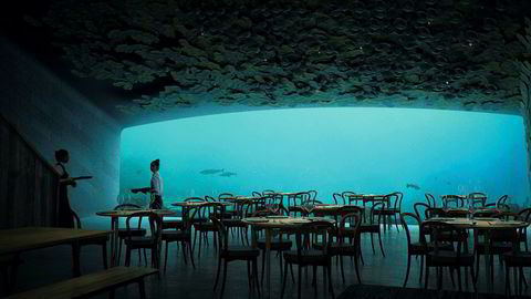 Snøhetta har tegnet verdens største undervannsrestaurant som etter planen åpner ved Lindesnes i april 2019.