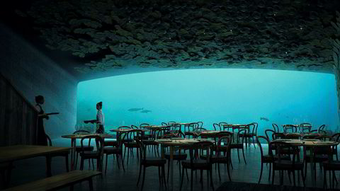 Snøhetta har tegnet verdens største undervannsrestaurant som etter planen åpner ved Lindesnes i april 2019.