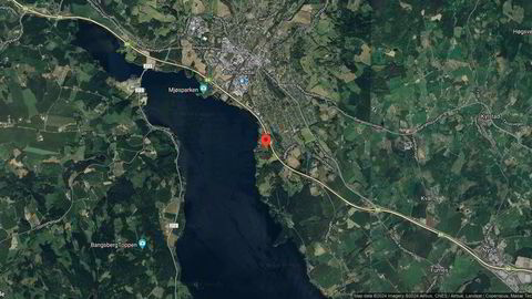 Området rundt Pardisvegen 2A, Ringsaker, Innlandet