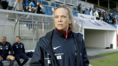 Norges filmforbund har opplyst at en streik blant annet kan ramme NRK-suksessen «Heimebane», som er i gang med innspilling av seriens andre sesong. Her er Ane Dahl Torp i rollen som Helena Mikkelsen.