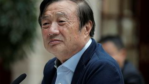 Huaweis grunnlegger Ren Zhengfei slår tilbake mot den amerikanske boikotten.