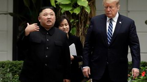President Donald Trump og Nord-Koreas leder Kim Jong Un fortsetter samtalene torsdag.