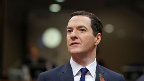 Storbritannias finansminister George Osborne. Foto: NTB Scanpix