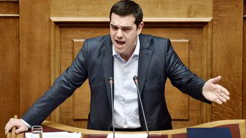 Hellas’ statsminister Aleksis Tsipras har kommet med et nytt avtaleforslag til Eurolandene 
                  Foto: Aris Messinis, AFP/NTB Scanpix