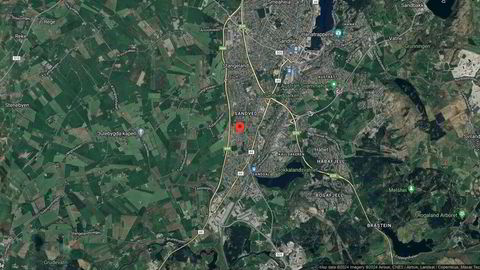 Området rundt Vindmøllhagen 65, Sandnes, Rogaland