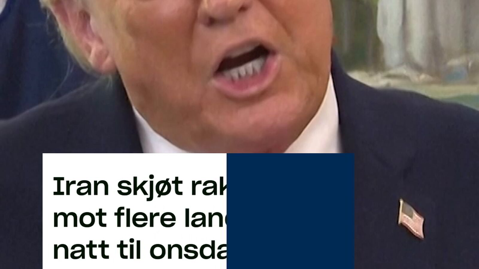 Kryptisk Trump om Hormuz-gave: Viser at «vi forhandler med de riktige personene»