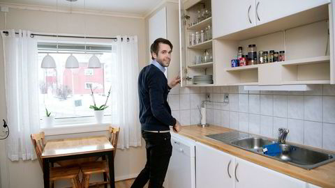 Per Vittersø (27) kjøpte for to år siden sin første leilighet, helt uten hjelp fra foreldrene. Det jobbet han hardt for.