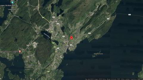 Området rundt Hatvikvegen 6A, Bjørnafjorden, Vestland