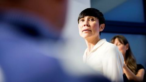 Forsvarsminister Ine Eriksen Søreide.