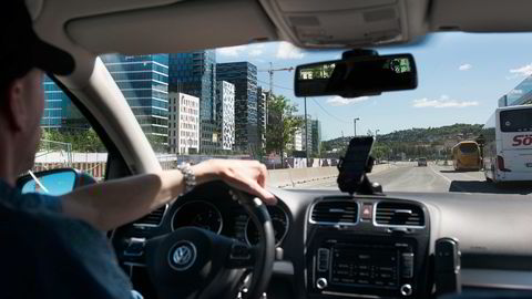 Foreløpig er Uber kun tilstede i Oslo her i Norge