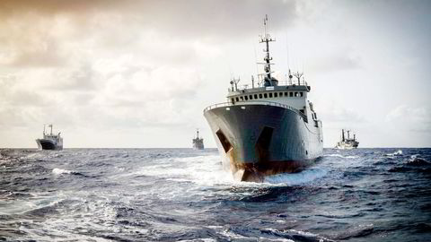 Piratskipet «Thunder» ble jaget i 110 dager av miljøorganisasjonen­ Sea Shepherd før det forliste 6. april i år. Foto: Simon Ager, Sea Shepherd Global