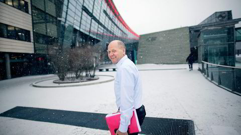 Telenor-sjef Sigve Brekke. Foto: