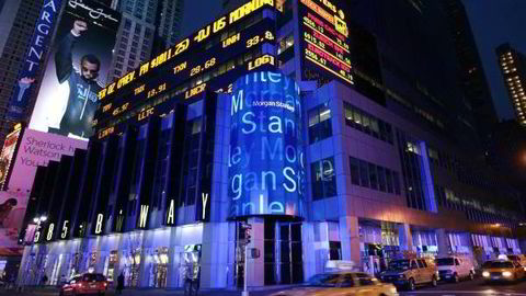 Morgan Stanleys hovedkontor i New York. Foto: Mark Lennihan/AP/NTB SCANPIX