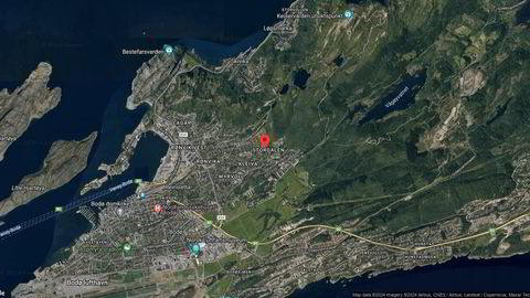 Området rundt Stordalsveien 19C, Bodø, Nordland