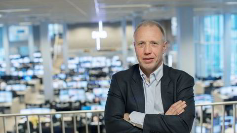 Kristian Tunaal, aksjestrateg i DNB Markets, har tro på Storebrand.