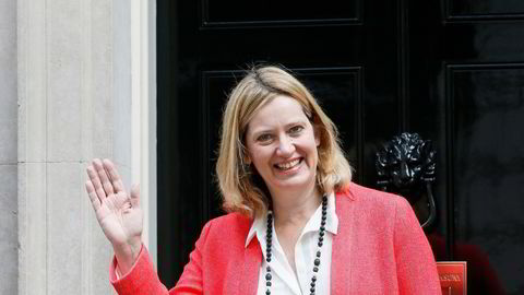 Amber Rudd blir energi- og klima­minister i Camerons nye regjering. Foto: Stefan Wermuth, Reuters/NTB Scanpix