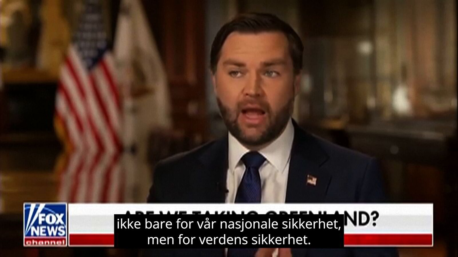 Vance advarer: Mener Europa har sviktet på Grønland