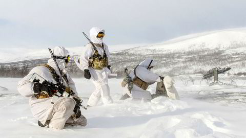 Avskrekking og beroligelse er begreper fra strategiens verktøykasse som har vært ubrukt siden den kalde krigen. Her fra øvelse i Finnmark, «Joint Viking 2017».