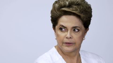 Brasilt president Dilma Rousseff kan bli stilt for riksrett. Foto: Ueslei Marcelino/
