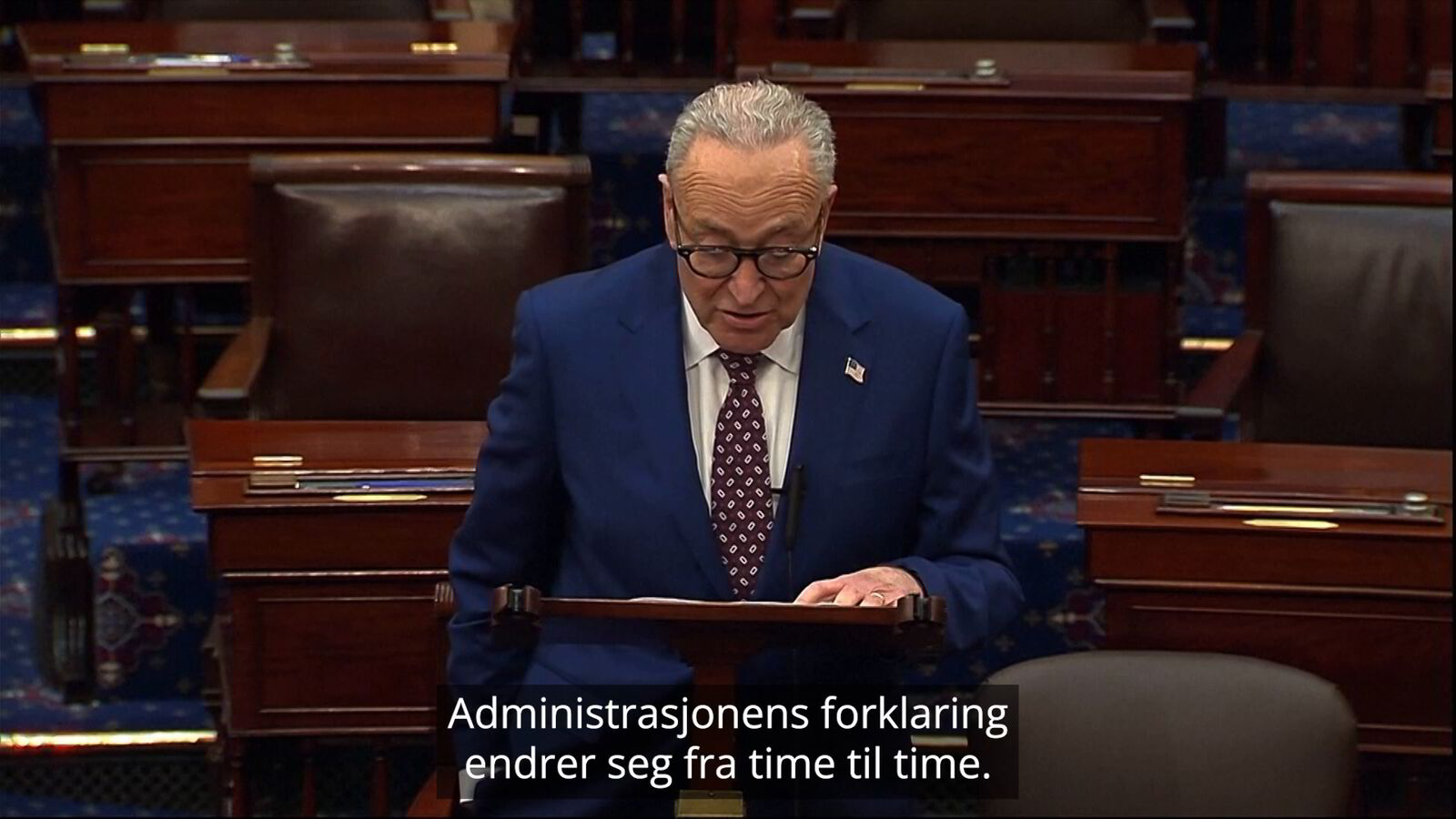 Chuck Schumer: – Hva i all verden mener Donald Trump når han sier at USA nå har til hensikt å styre Venezuela?