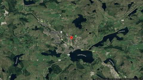 Området rundt Blåklokkeveien 40, Gjesdal, Rogaland