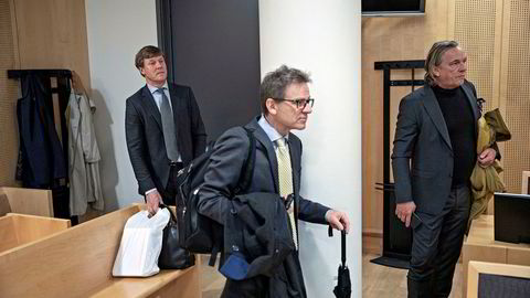Trond Kostveit (fra venstre) har saksøkt Knut Søvold og Gerhard Ludvigsen for brudd på en angivelig avtale de tre hadde om eierskap av en lukrativ oljelisens i Kongo.