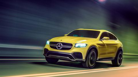 Mercedes-Benz Concept GLC Coupé. Foto: Mercedes-Benz