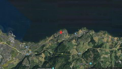 Området rundt Armfeldts veg 4C, Malvik, Trøndelag