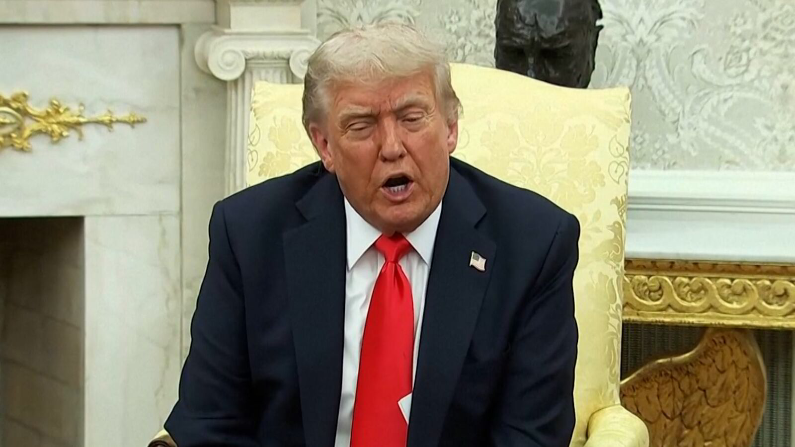 Trump beskriver Russland og Ukraina som to barn