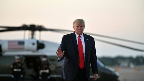 Penger: USAs president Donald Trump vil bruke midler fra Pentagon for å bygge grensemuren.