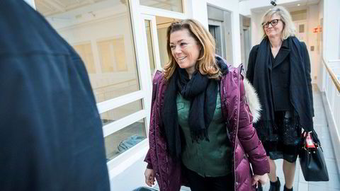 – Endringer av sykelønnsordningen er en debatt vi ønsker velkommen, sier NHO-direktør Nina Melsom (til høyre), her med NHO-sjef Kristin Skogen Lund.