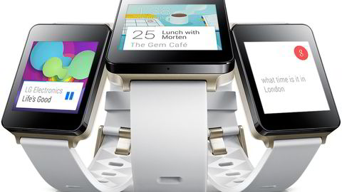 Smartklokken LG G Watch er den første som lanseres med operativsystemet Android Wear. Foto: LG Electronics