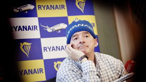 Ryanair-sjef Michael O'Leary melder om svakere resultater etter brexit. Foto: Ida von Hanno Bast