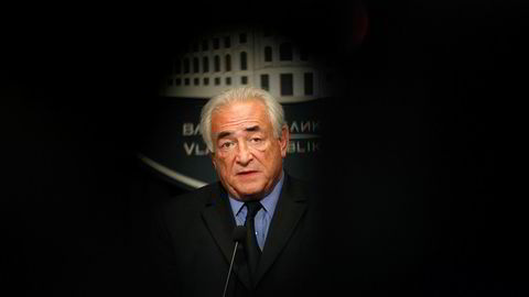 Den tidligere IMF-sjefen Dominique Strauss-Kahn. (AP Photo/Darko Vojinovic, File)