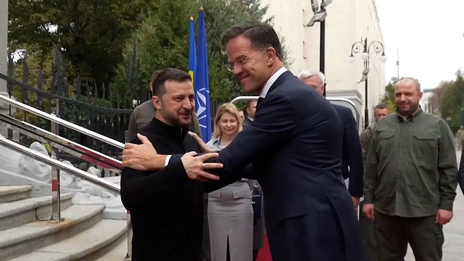 Rutte i Kyiv på dag to