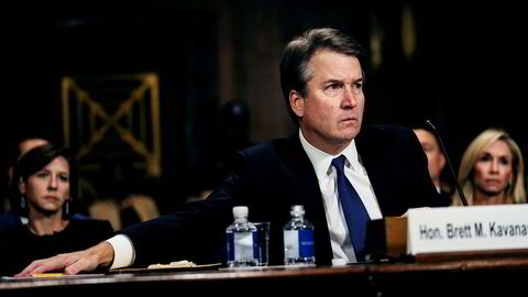 Brett M. Kavanaugh får det endelige svaret på om han blir ny høyesterettsdommer lørdag.