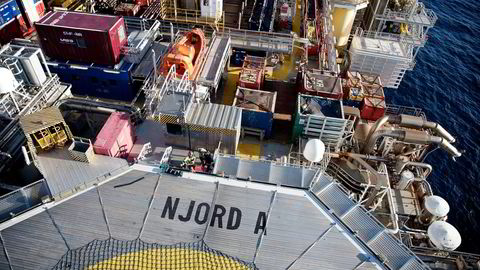 Odfjell Drilling mister kontrakter på blant annet Njord-plattformen til Archer. Foto: