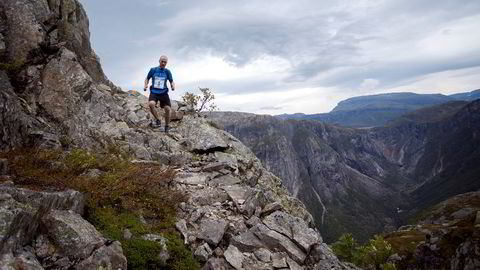 HARDT: Hardangervidda er et krevende løp med mange stigninger og nedstigninger. FOTO: Kai-Otto Melau