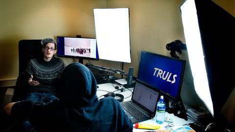 Truls Valsgård (21) er en av 1300 youtubere som har signert med Nordic Screens, som er et av de tre Youtube-nettverkene som opererer i Norge. Foto: Per Ståle Bugjerde